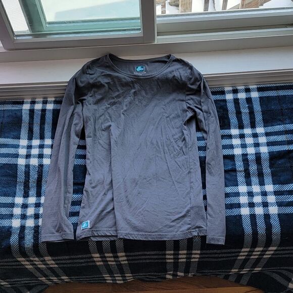 Adar Gray Long Sleeve Shirt - Picture 1 of 3